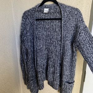 Knitted Boyfriend-Style Cardigan